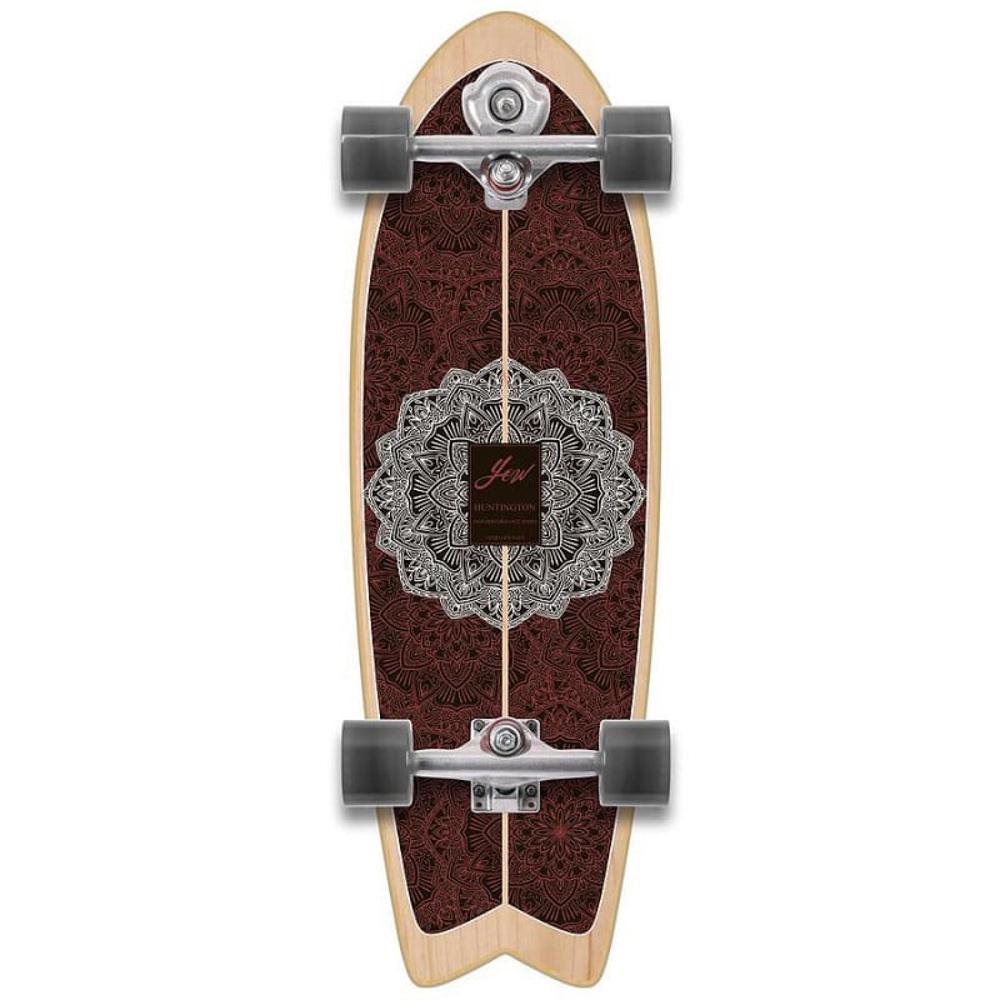 Yow Huntington Beach Power Surfing 30" Surfskate Cruiser Longboard