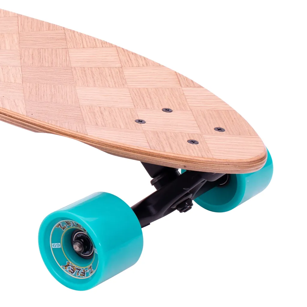 Z-Flex Banana Train Roundtail 39" Kicktail Longboard - Image 4