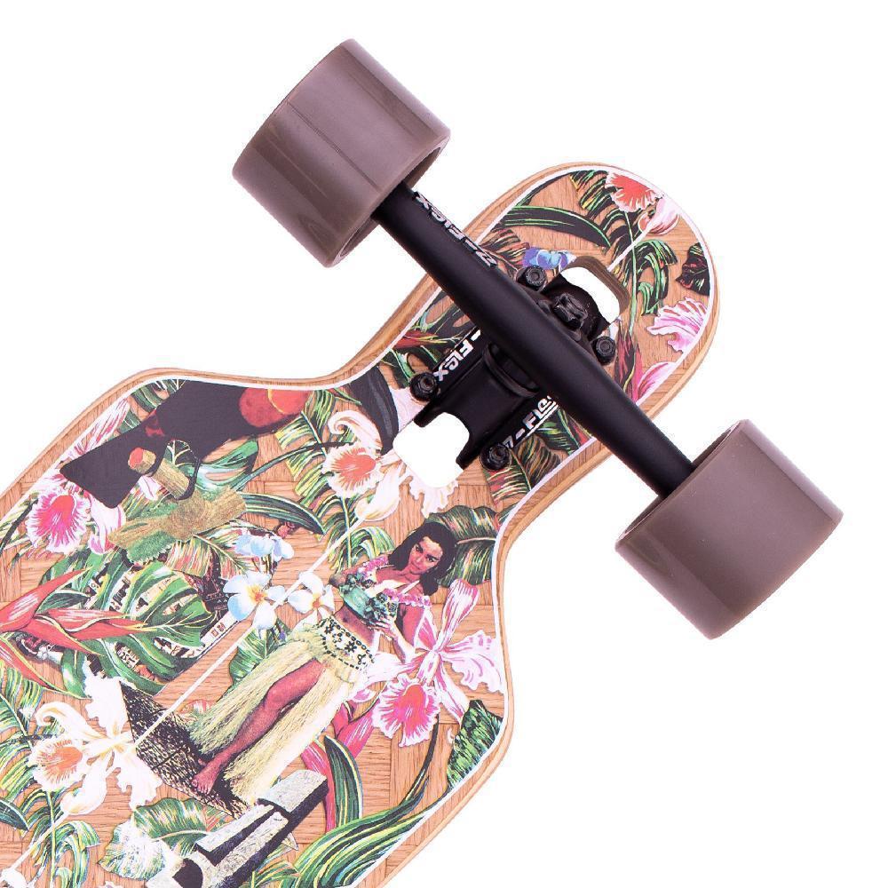 Z-Flex Drop Through 41" Banana Train Longboard - Image 6