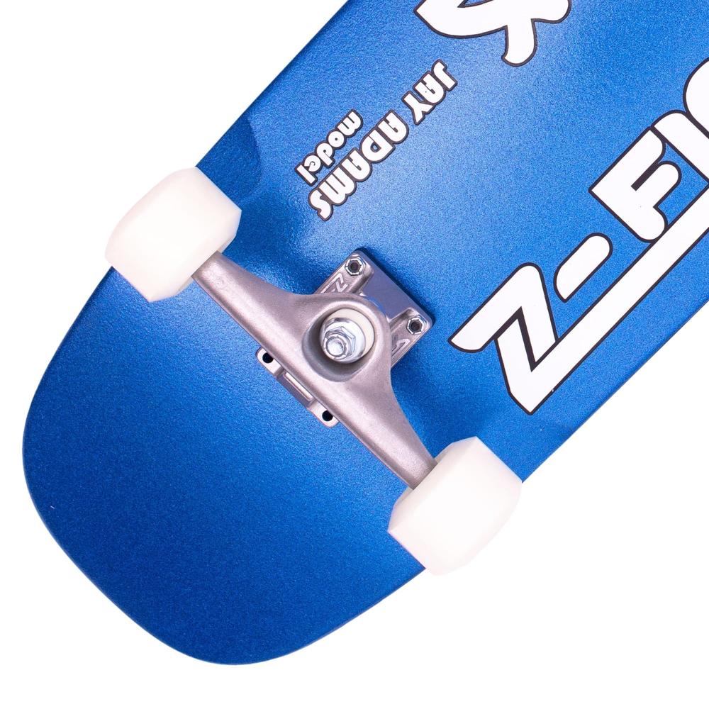 Z-Flex Jay Adams Blue Metal Flake 9.5" Skateboard - Image 6