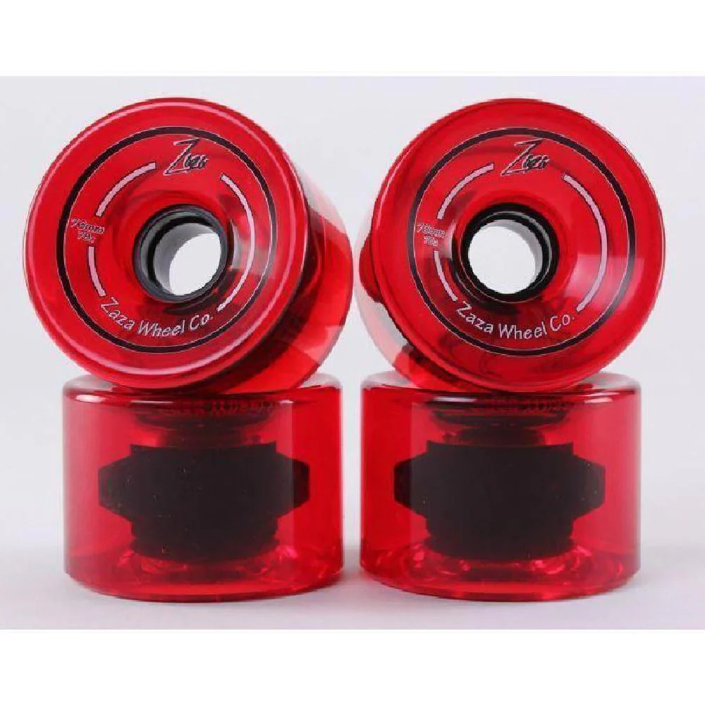 Zaza Longboard Cruiser Wheels 76 mm 78a Duro - Image 3