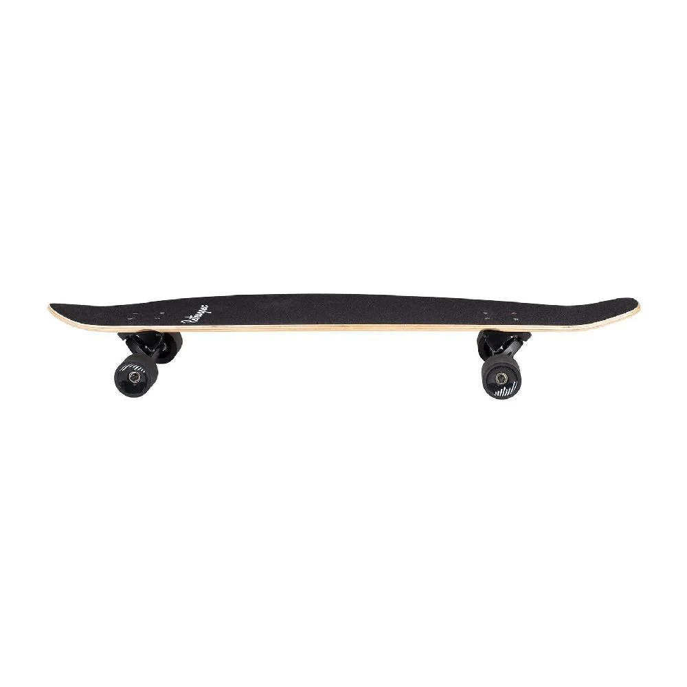 Zed Black Pipeline 44" Top Mount Bamboo Kicktail Longboard - Image 4