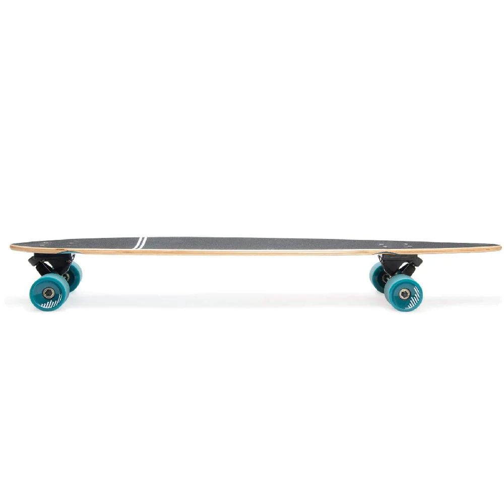 Zed Bondi Blue 41" Bamboo Pintail Longboard - Image 2