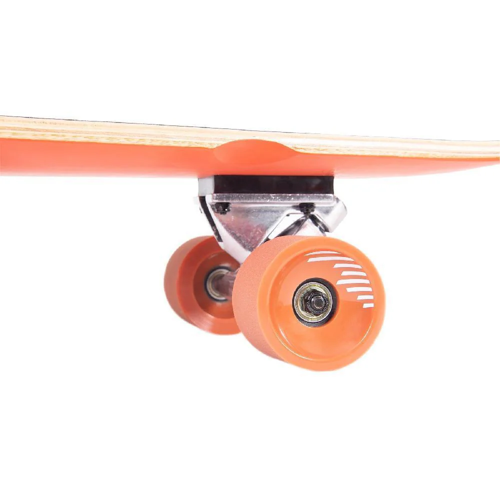Zed Golden Sunset 44" Top Mount Bamboo Kicktail Longboard - Image 3