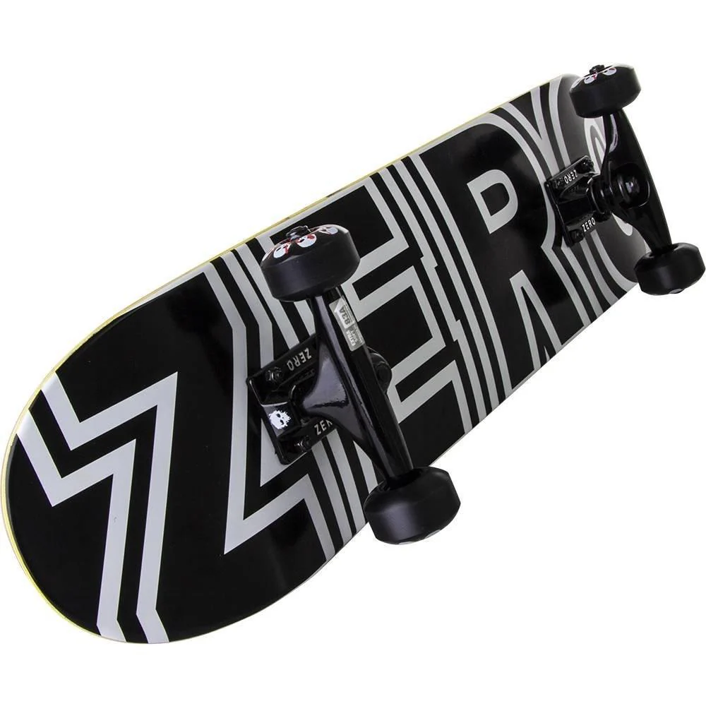Zero Bold Black/White 7.25" Complete Skateboard - Image 7